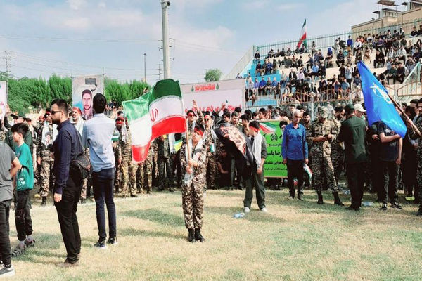 رزمایش الی بیت المقدس 15 در بوشهر