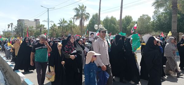 حضور پرشور مردم بندرعباس در راهپیمایی روز جهانی قدس