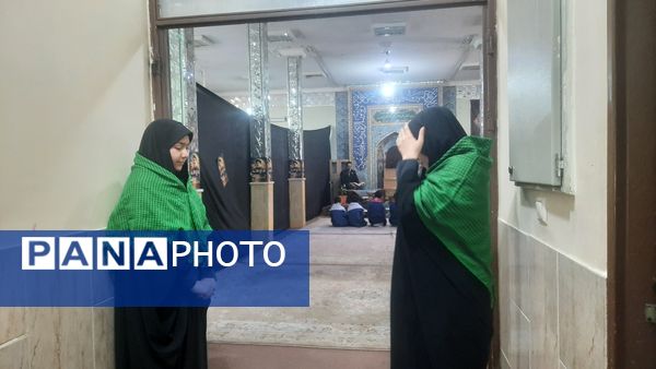 مراسم هفتمین روز شهادت‌ سید مقاومت در ناحیه۶ مشهد 