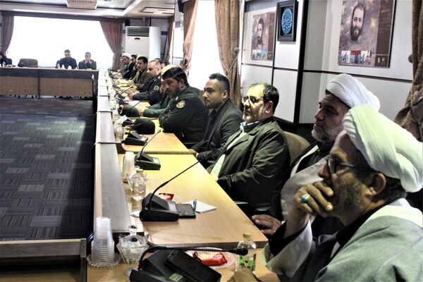 نشست شورای هماهنگی آیین وداع و خاکسپاری شهدای گمنام در قم
