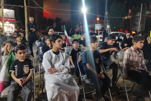 سازمان دانش آموزی قم در خدمت عزاداران حسینی