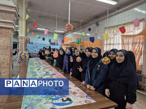 هفته ماها، فرصتی برای درخشش استعدادهای هنری دانش‌آموزان دبیرستان شهید همت