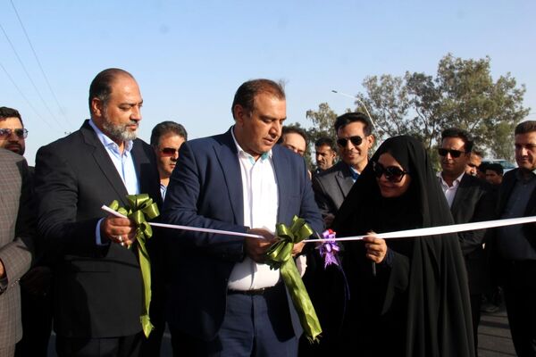 افتتاح و کلنگ‌زنی چندین طرح عمرانی در شهرستان بم 