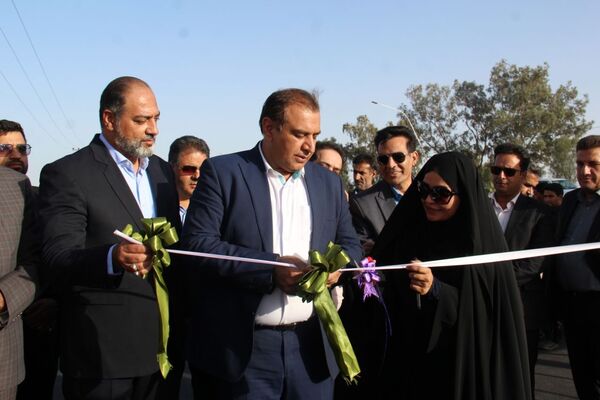 افتتاح و کلنگ‌زنی چندین طرح عمرانی در شهرستان بم 