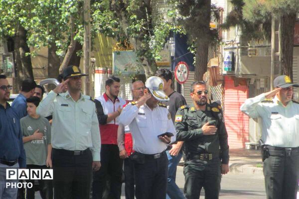 جاماندگان از قافله عشق؛ راهپیمایی اربعین حسینی در اسفراین 