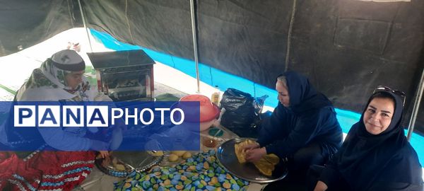 زنگ سلامت به مناسبت هفته‌ سلامت در مدرسه قرآنی سمیه فاروج 