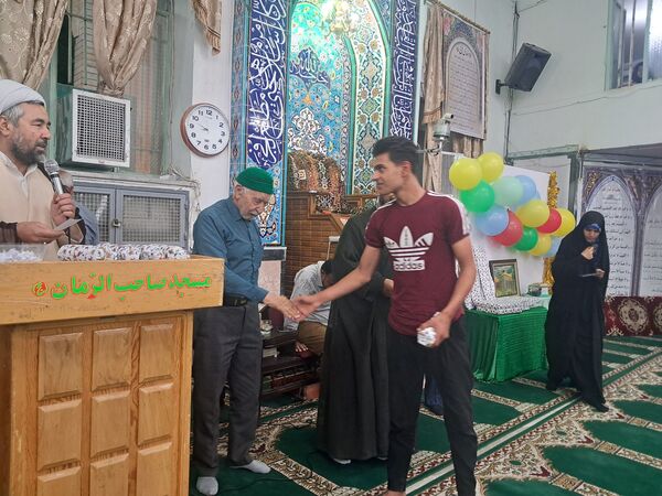 برگزاری جشن میلاد امام رضا(ع) در مسجد صاحب الزمان آشخانه 