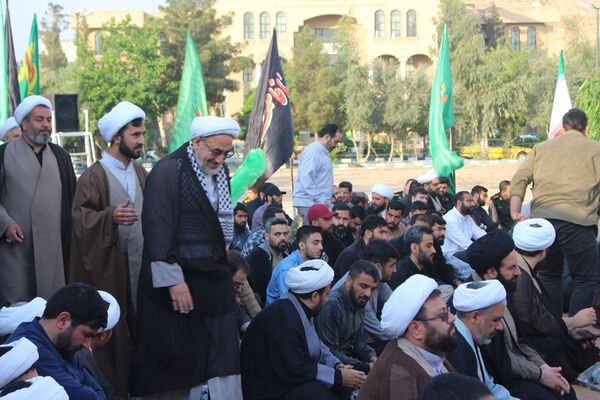 عزاداری سالروز شهادت امام جعفر صادق(ع) در تیپ 83 روحانیون رزمی تبلیغی