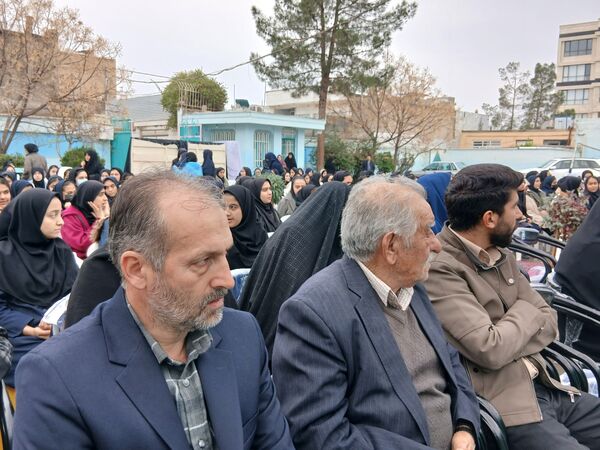 مراسم شهادت حضرت ام البنین در دبیرستان فاطمیه 