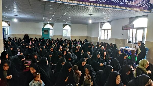 مراسم دعای عرفه در شهر درق
