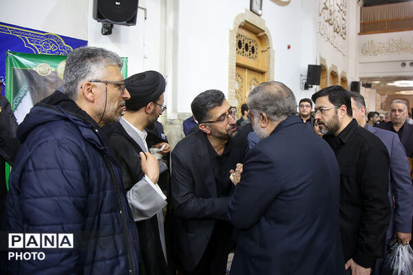 وداع با پیکر مطهر وزیر شهید اطلاعات در قم