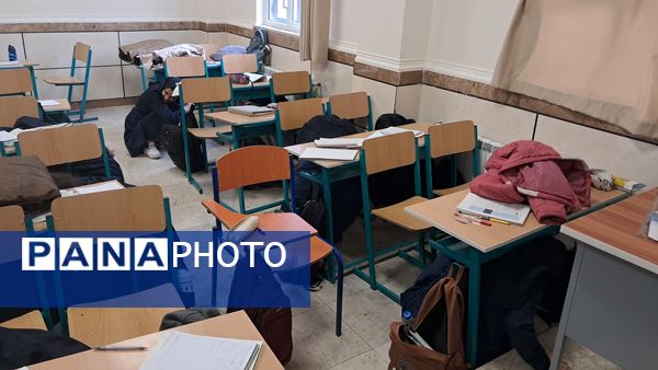 مانور زلزله در مدارس ناحیه1 زنجان