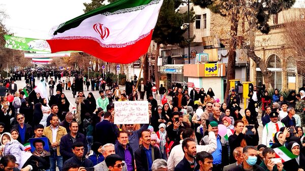 راهپیمایی یوم الله۲۲بهمن در شهرستان نیشابور 