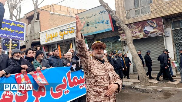 راهپیمایی پرشور روز جهانی قدس در اهر