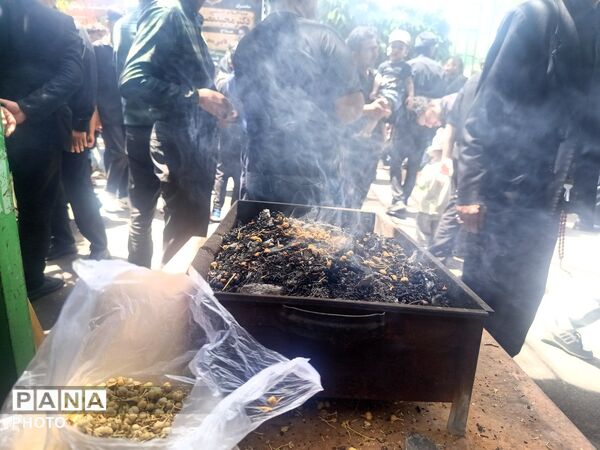 مراسم عزاداری تاسوعای  حسینی در حسینیه ابوالفضلی کاشمر 