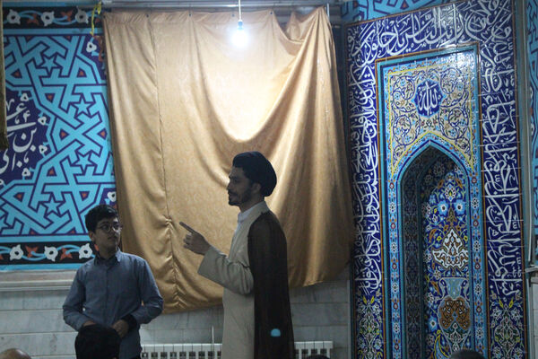 جزء‌خوانی قرآن کریم در دبیرستان حاجیه‌خانم ثقفی ناحیه چهار قم