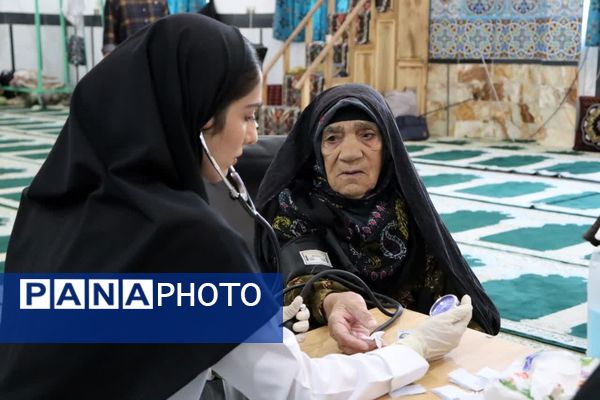 خدمات جهادی پزشکی و فرهنگی در روستای آرمودآقاجی
