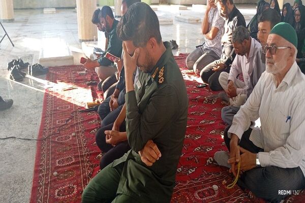 مراسم بزرگداشت و گرامیداشت یاد و خاطره دو تن از شهدای شهر بار نیشابور