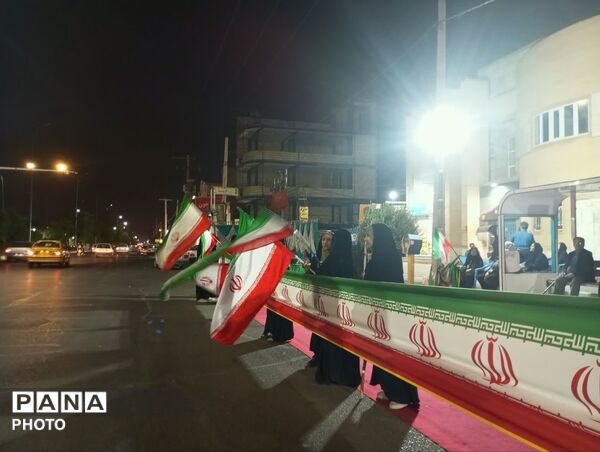 موکب دانش‌آموزی محله امامشهر یزد