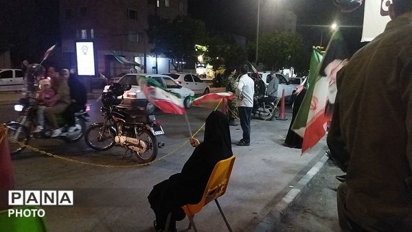 موکب پارک دانشجو در هفتاد و سومین شب از اجتماعات مردمی 