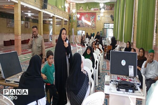 اولین روز از حضور تیم پزشکی اثر در شهر بار نیشابور