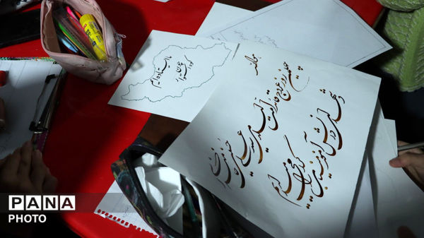 شب اربعین شهادت رهبر انقلاب اسلامی و شهدای دبستان میناب 