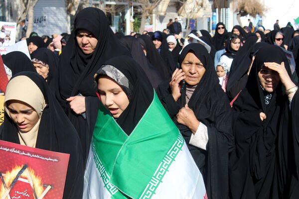 اتحاد مردم فاروج علیه آشوبگران و رژیم صهیونسیتی 