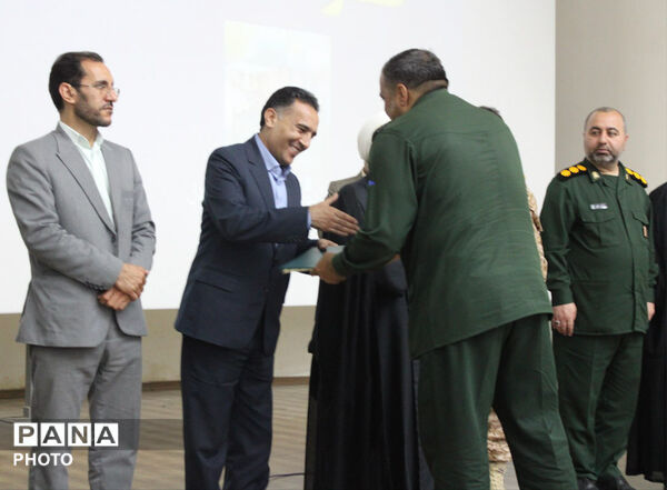 آیین تکریم و معارفه فرمانده سپاه سملقان؛ تجدید پیمان خدمت 
