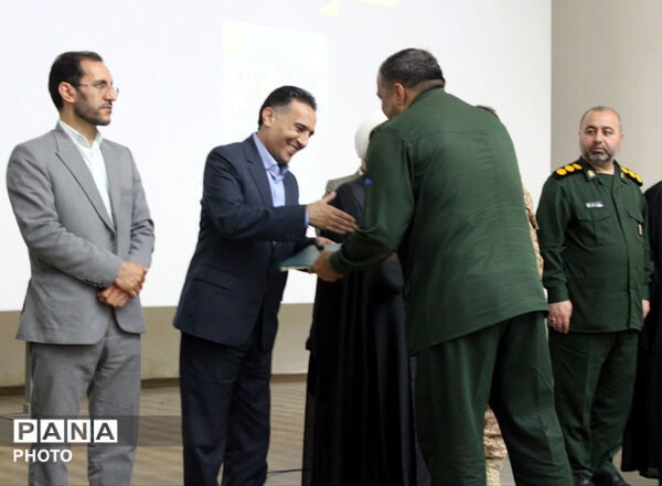 آیین تکریم و معارفه فرمانده سپاه سملقان؛ تجدید پیمان خدمت 