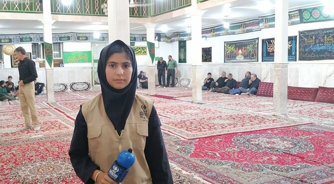 هیئت زنجیر زنی و عزاداری تکیه ابوالفضلی در شب هفتم ماه محرم