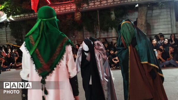 اجرای تئاتر، باب شهادت حضرت علی اکبر(ع)