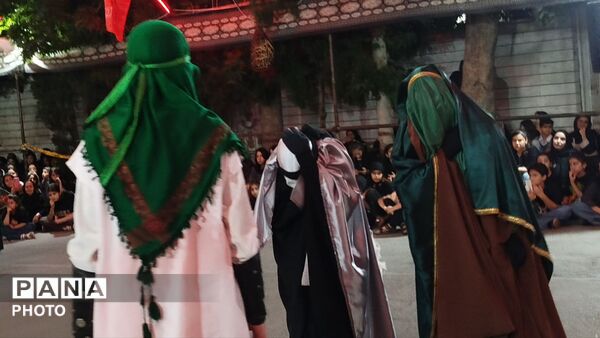 اجرای تئاتر، باب شهادت حضرت علی اکبر(ع)