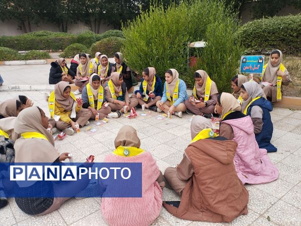 دومین مرحله اردوی تمشک در حاجی‌آباد