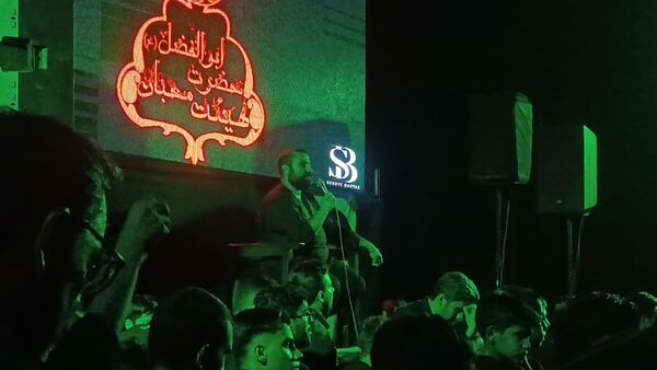 مراسم شب عاشورا در هیئت محبان ابوالفضل نیشابور 