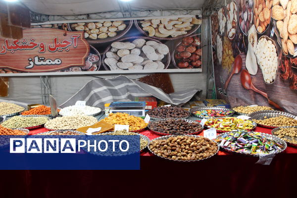 نمایشگاه شب یلدا در باغ دولت‌آباد یزد