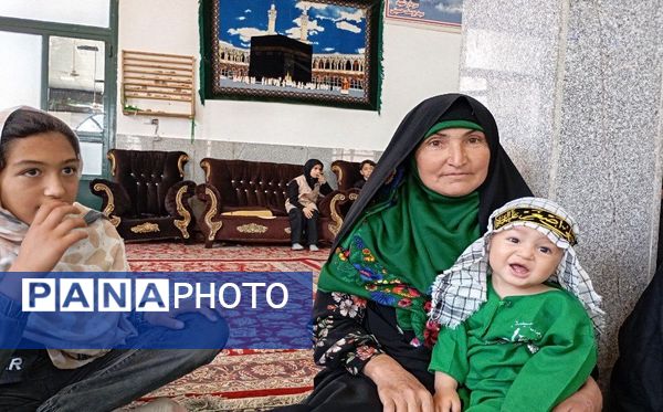 همایش شیرخوارگان حسینی در شهر بار