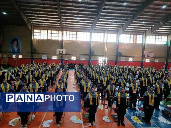 تجدید عهد پیشتازان شهرستان قدس با آرمان‌های انقلاب اسلامی و مقاومت