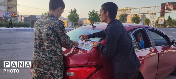برپایی ایستگاه صلواتی آموزش و پرورش شهرستان سملقان 
