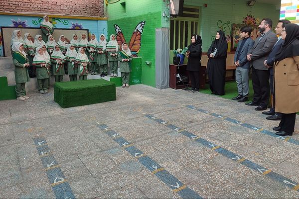افتتاح اتاق پژوهش در دبستان نیلوفر رفیعی ناحیه دو شهرری 