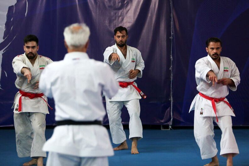 مدال برنز قهرمانی آسیا بر گردن کاتای تیمی مردان ایران