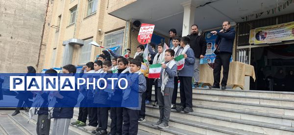 برپایی جشن طنین مقاومت در مدارس شهرستان قدس