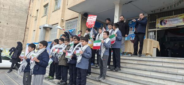 برپایی جشن طنین مقاومت در مدارس شهرستان قدس
