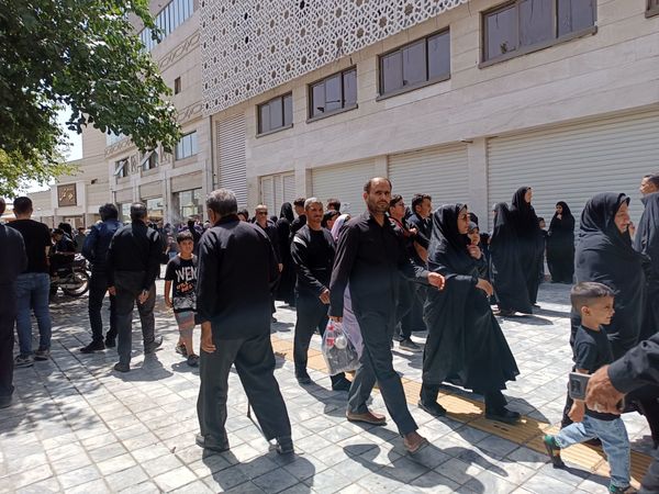 مراسم پیاده‌روی جاماندگان اربعین در مشهد