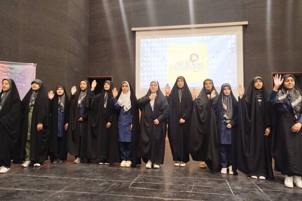 برگزاری همایش‌دختران‌ایران‌‌ در سالن اداره ارشاد شهرستان قدس