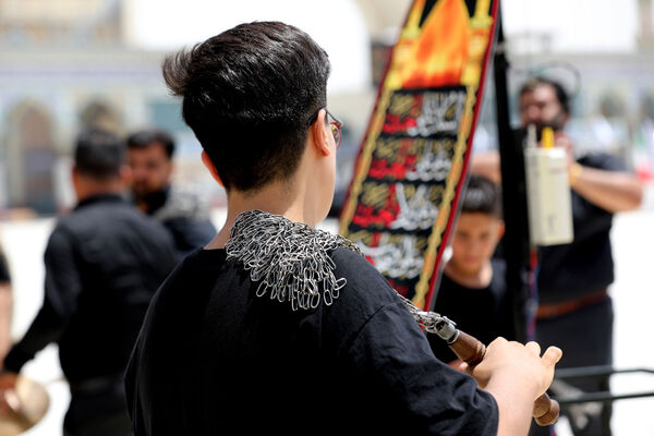 عزاداری روز تاسوعا در مسجد مقدس جمکران