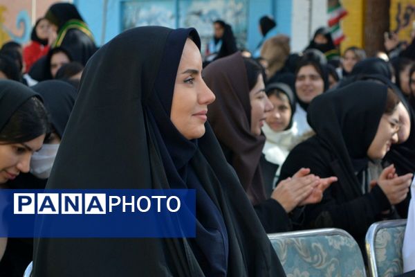 عطر رضوی در جشن نیمه شعبان مدرسه حکمت