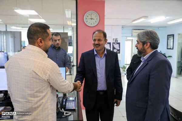 بازدید حسنعلی محمدی، نماینده مجلس شورای اسلامی از خبرگزاری پانا
‌