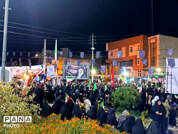 اجتماع مردمی بیعت با رهبر انقلاب در گلوگاه