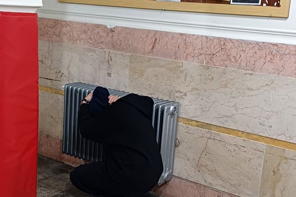 دانش‌آموزان دبیرستان زینبیه۲ شهریار آماده مقابله با زلزله