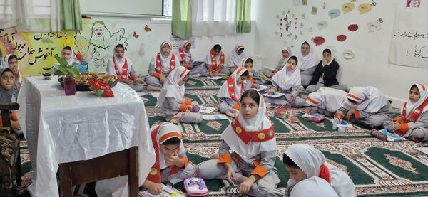 ویژه برنامه روز جهانی کودک در دبستان نخبگان شهید نصرت الدین